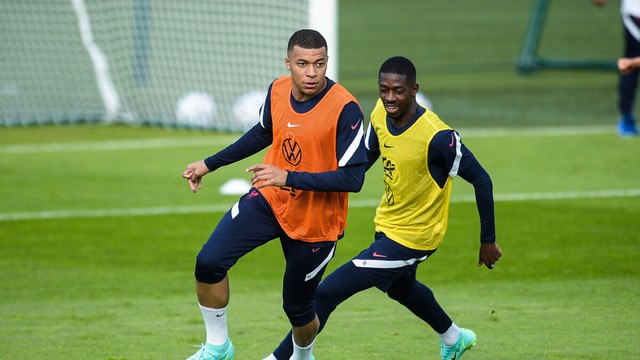 Dembele'den Mbappe'ye destek haber görseli