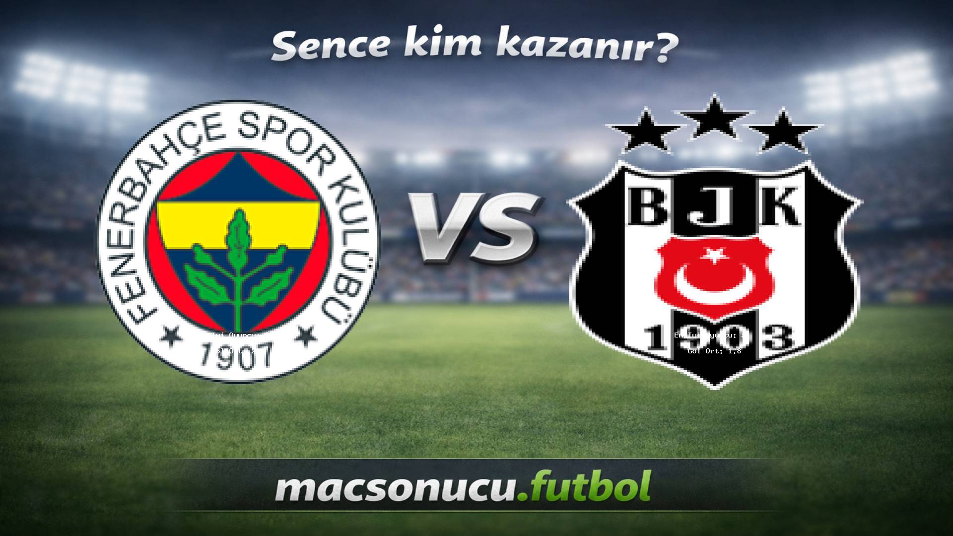 Fenerbahçe - Beşiktaş maç görseli