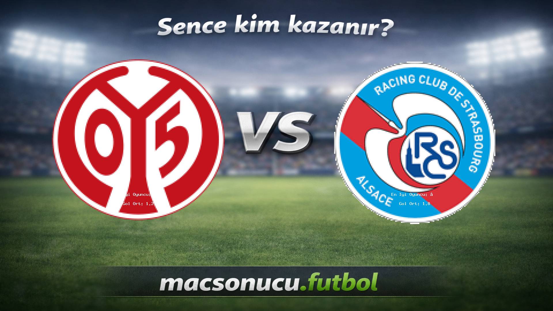 FSV Mainz 05 - Strasbourg maç görseli