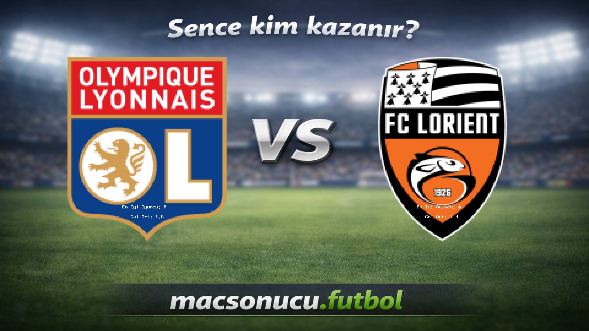 Lyon - Lorient maç görseli