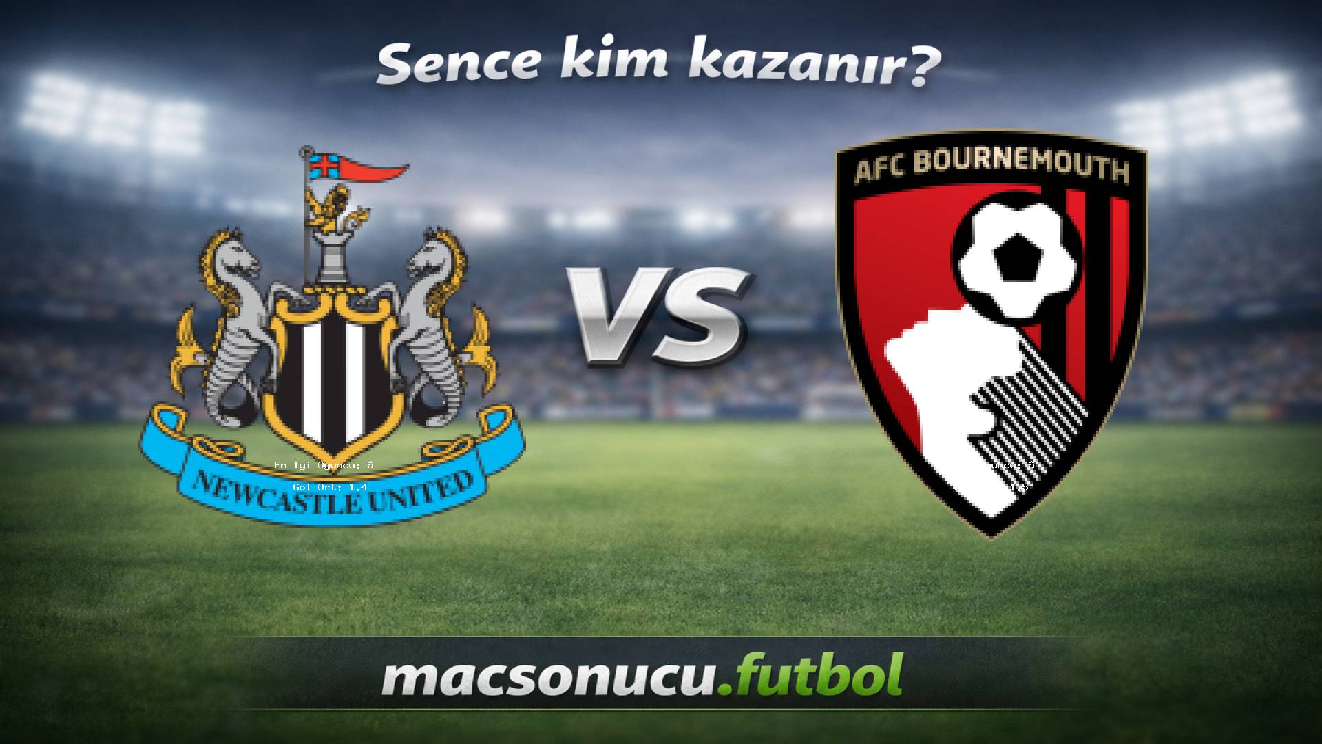 Newcastle - Bournemouth maç görseli