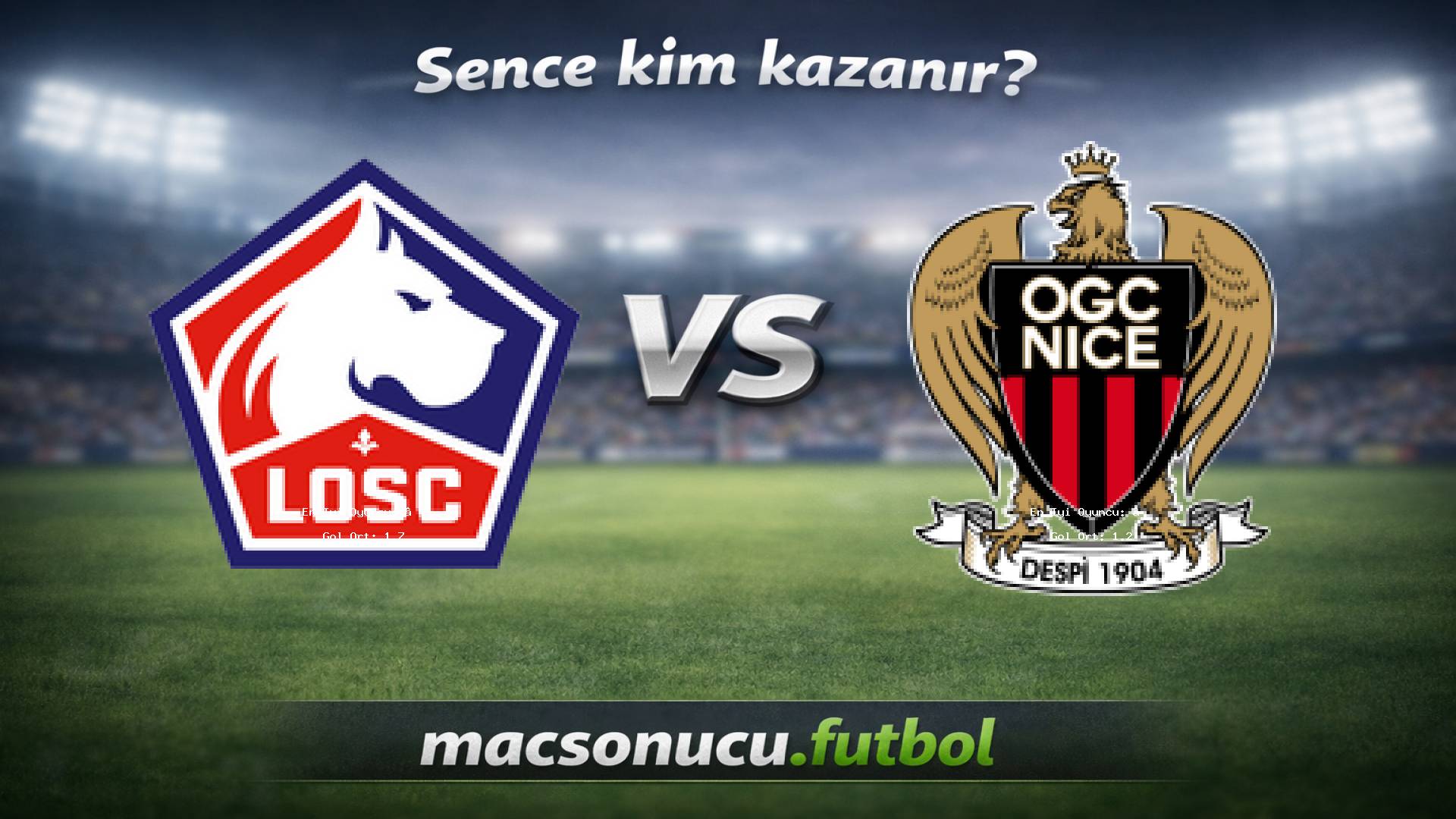 Lille - Nice maç görseli